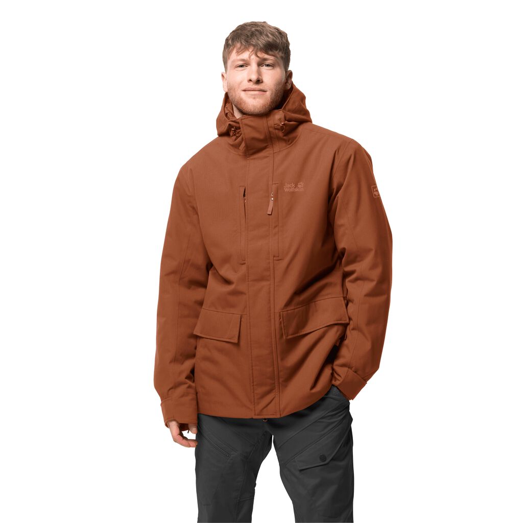 Jack Wolfskin WEST Férfi Télikabát Réz - TBRZCE-201